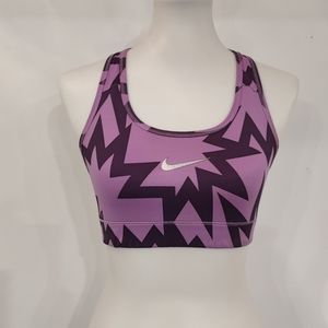 Nike DRI fit purple sports bra